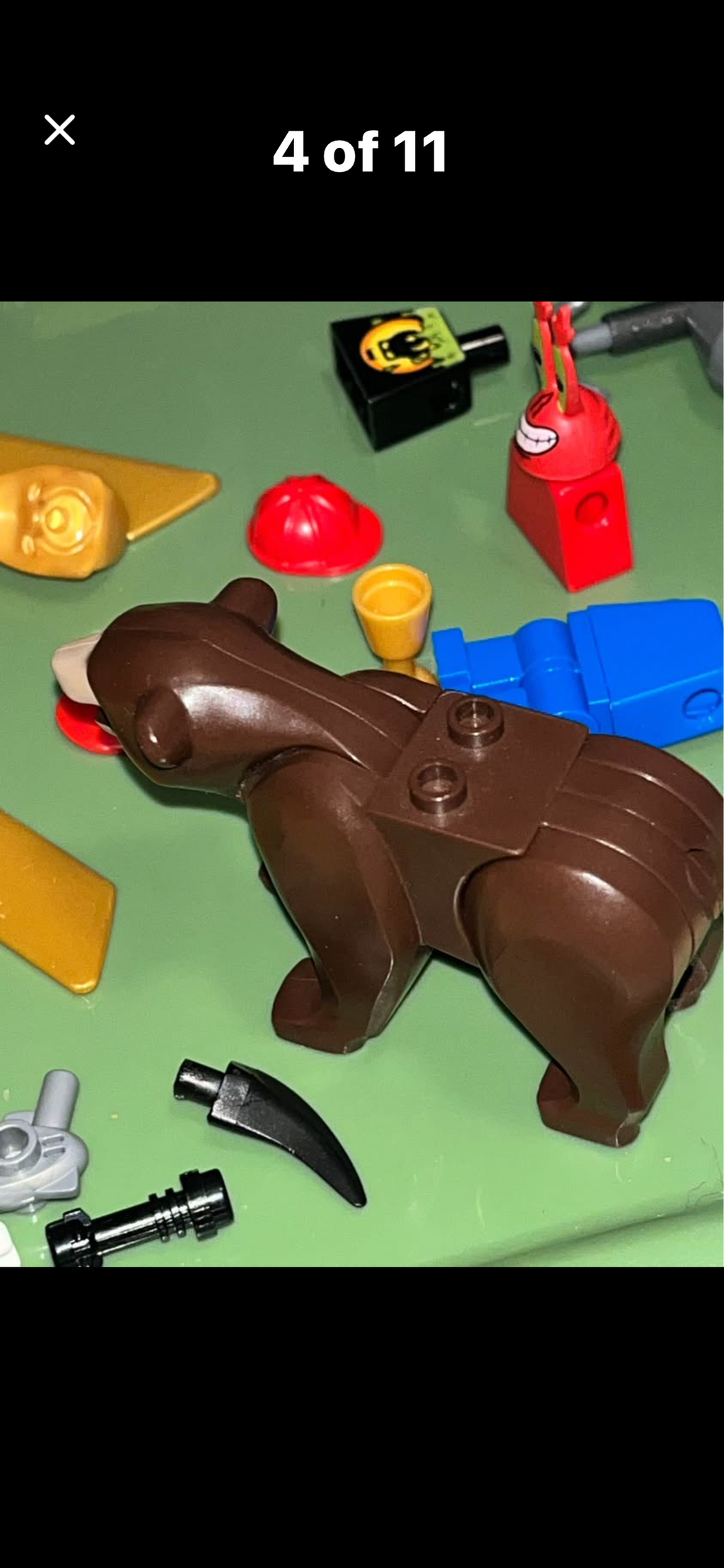 LEGO Minifigures Lot with Accessories, Animals, and much more