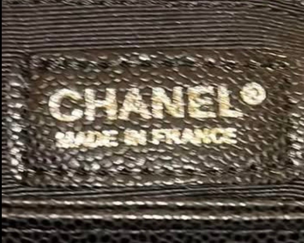 Chanel Black Quilted Caviar Boy Bag Ruthenium Hardware