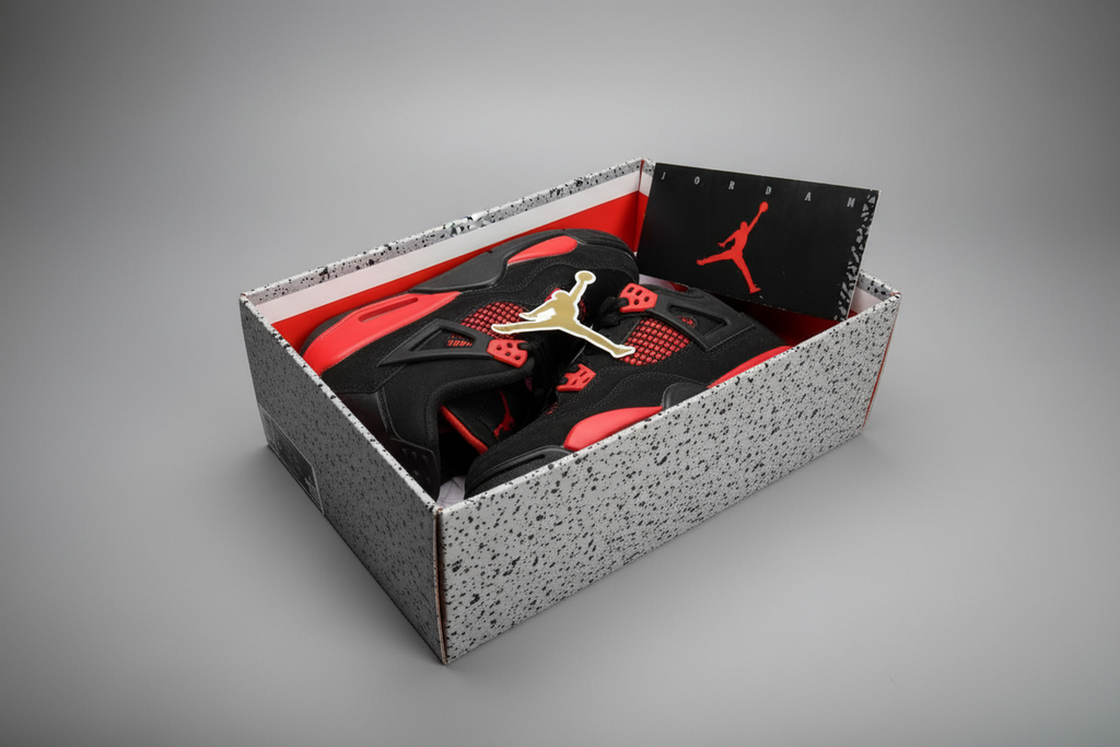 Jordan 4 Retro Red Thunder (GS) US 5Y