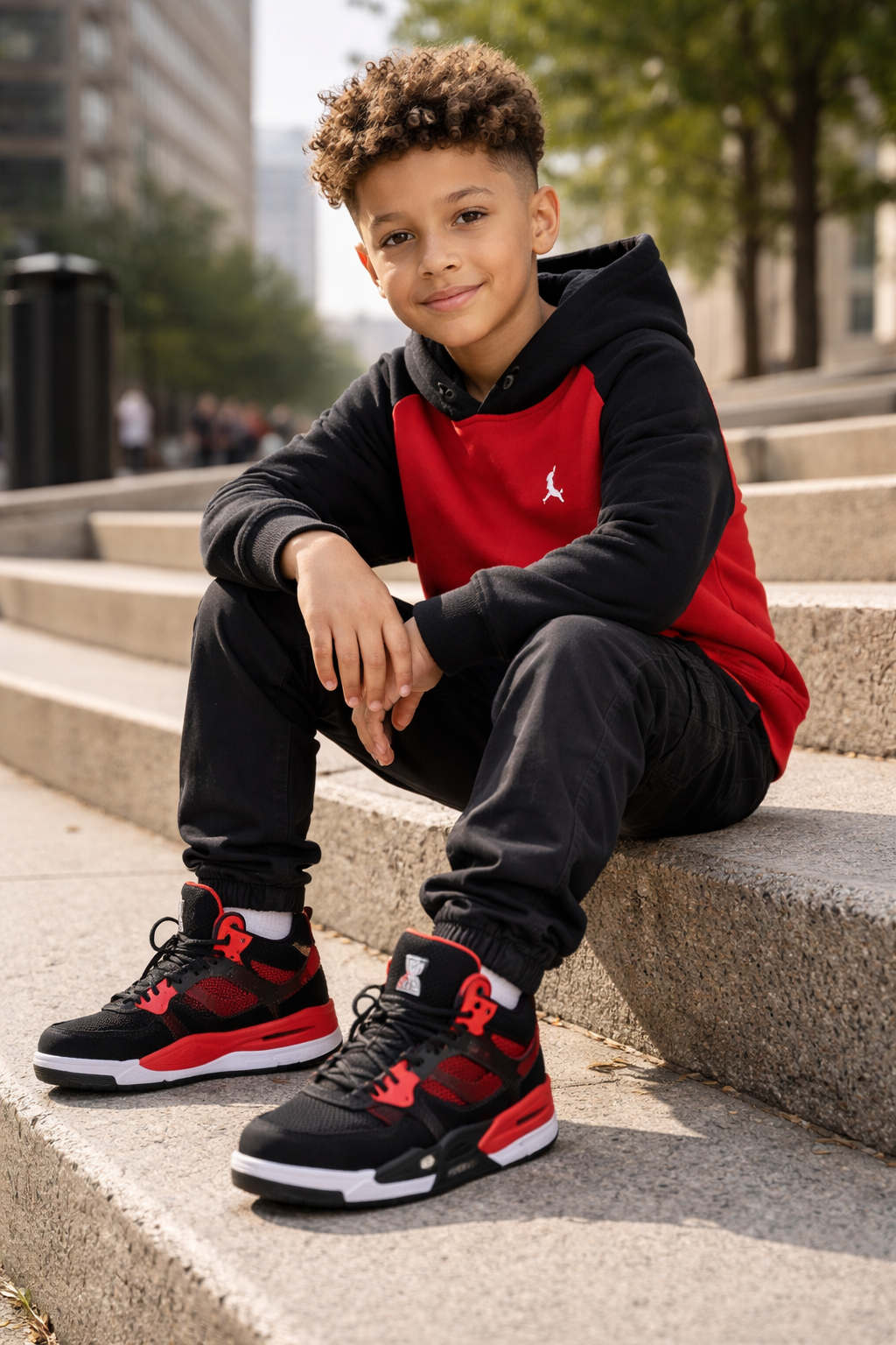 Jordan 4 Retro Red Thunder (GS) US 5Y