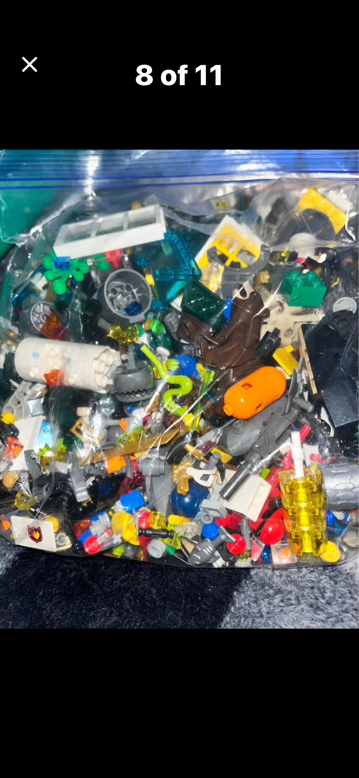 LEGO Minifigures Lot with Accessories, Animals, and much more