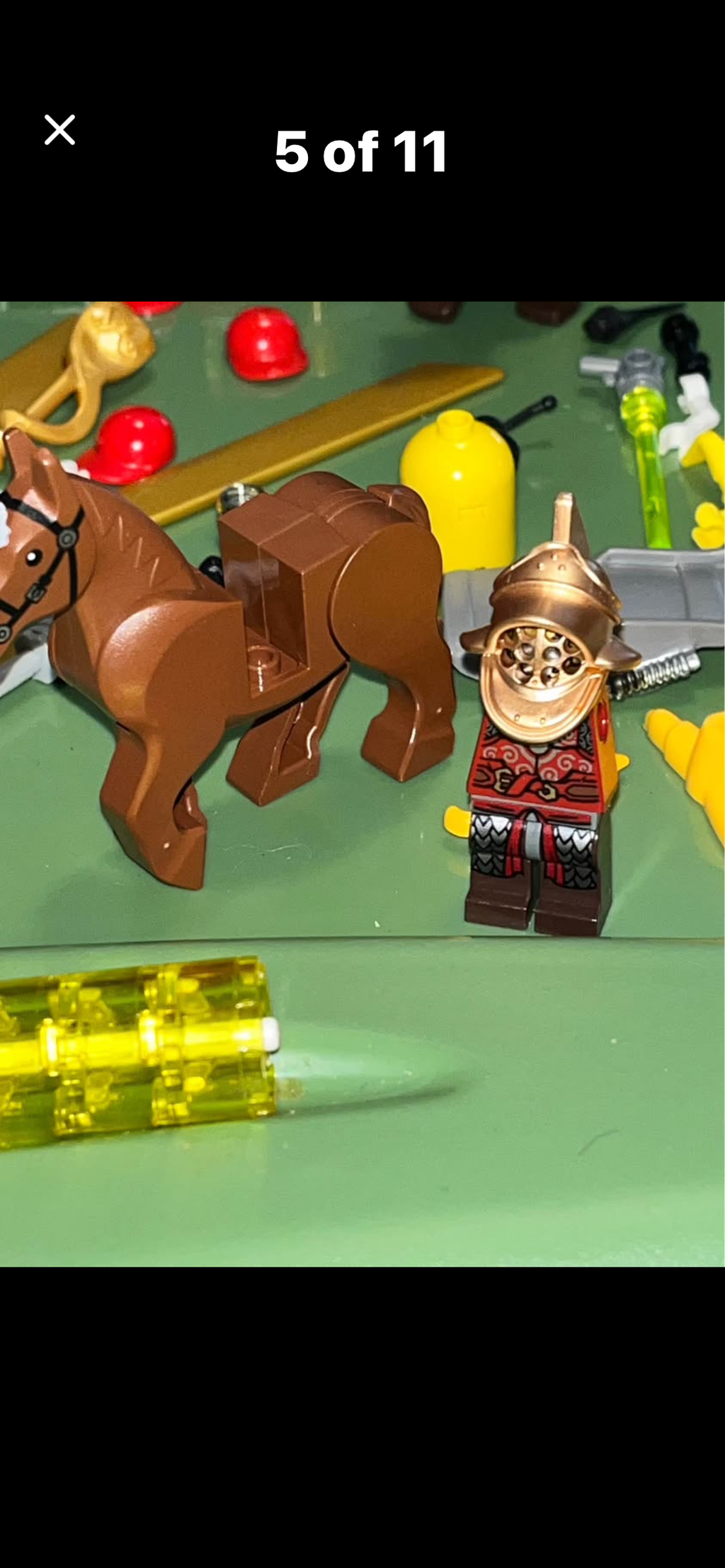 LEGO Minifigures Lot with Accessories, Animals, and much more