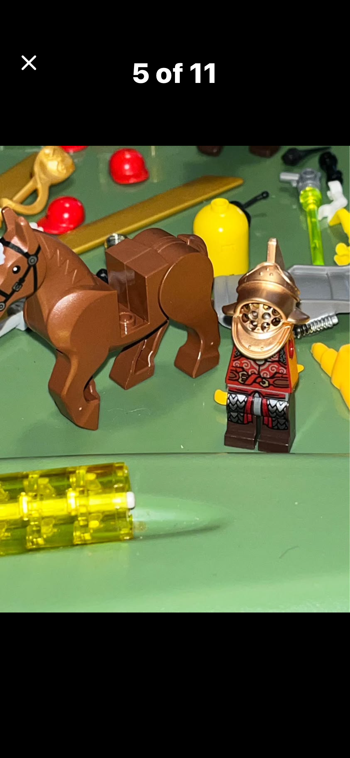 LEGO Minifigures Lot with Accessories, Animals, and much more