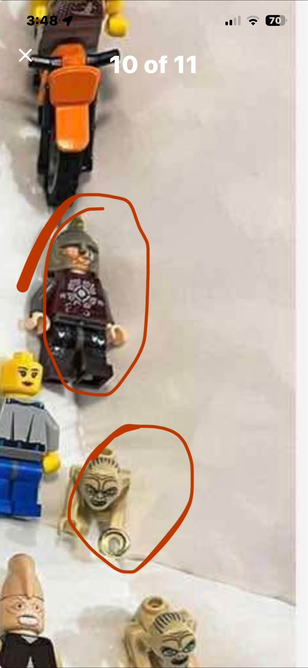 LEGO Minifigures Lot with Accessories, Animals, and much more