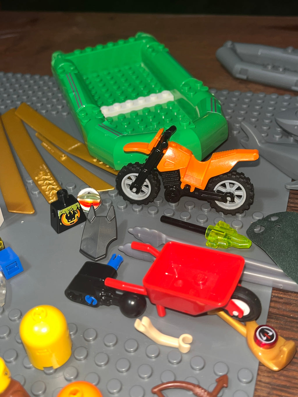 LEGO Minifigures Lot with Accessories, Animals, and much more